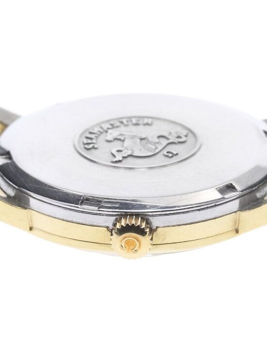 OMEGA Seamaster 14384 61 SC Date cal.610 Hand Winding Men\'s Watch_942762